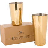 Boston Shaker - W/W Gold