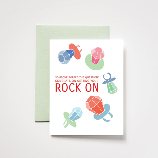 Ring Pop Congrats Greeting Card