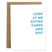Cards & Shit Just Because Card