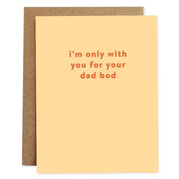 Dad Bod Card