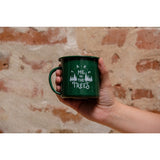 The Trees Enamel Cup Candle