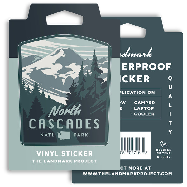 North Cascades National Park Sticker