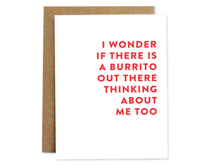 Burrito Love | Just Because Card
