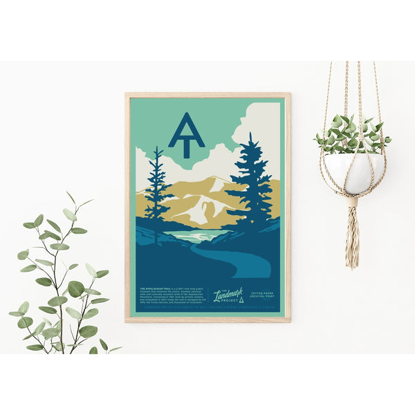 Appalachian Trail - 12x16 Poster