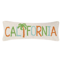 CALIFORNIA PALM TREE 🌴 ICON HOOK PILLOW
