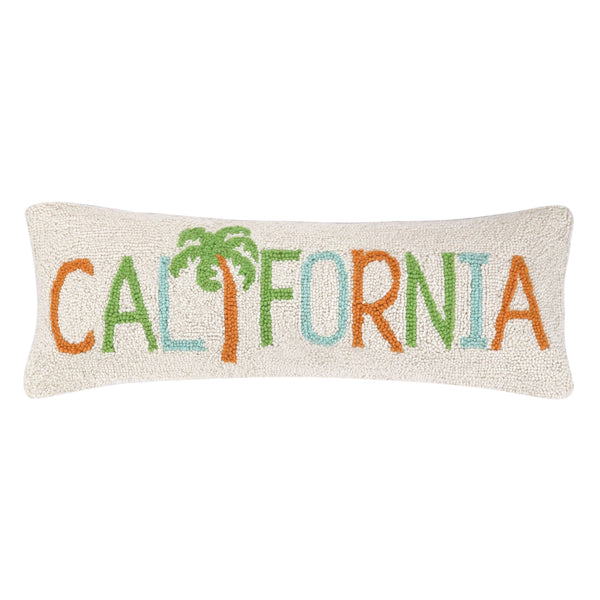 CALIFORNIA PALM TREE 🌴 ICON HOOK PILLOW