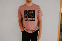 Travel West Tee - Mauve