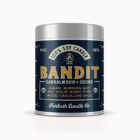 Bandit | Sandalwood + Ozone 14oz Soy Candle