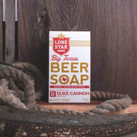 BIG ASS BRICK OF TEXAS BEER SOAP - Lone Star Beer