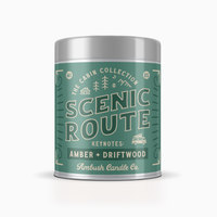 Scenic Route | Amber + Driftwood 14oz Soy Candle