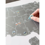 National Parks US Scratch Off Map