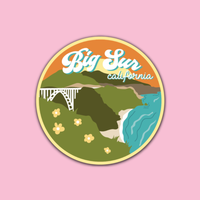 Big Sur California Sticker