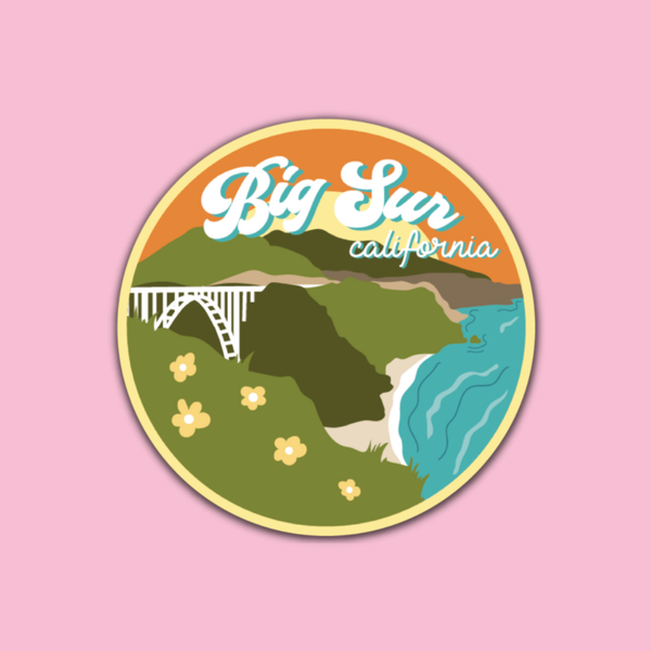 Big Sur California Sticker