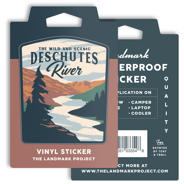 Root River Sticker Deschutes River Sticker – Wicked+ General Store