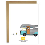 HERE FOR THE LONG HAUL Greeting Card