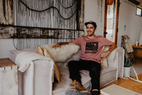 Travel West Tee - Mauve