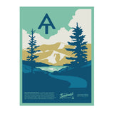 Appalachian Trail - 12x16 Poster