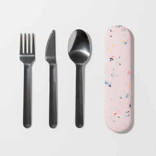 Porter Utensil Set - Terrazzo Blush