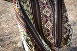 Andean Alpaca Wool Blanket - Cactus