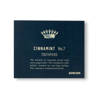 CinnaMint No.7 Toothpicks by Daneson
