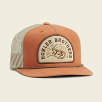 Lazy Gators Snapback: Pumpkin/Khaki