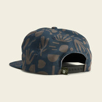 Distant Forms Snapback Hat: Dark Slate