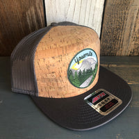 YOSEMITE NATIONAL PARK ✷ Premium Cork Trucker Hat (Grey)