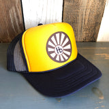 Hermosa Beach SUNBEAMS Trucker Hat - Navy/Gold/Navy