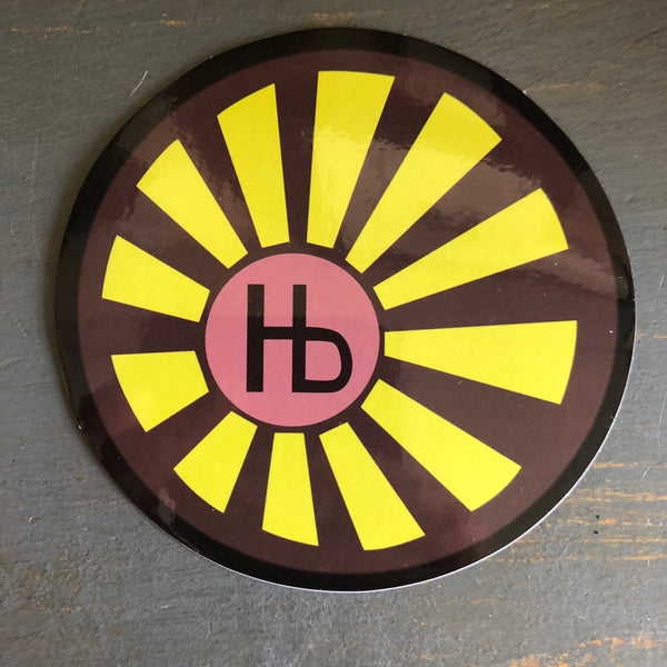 Hermosa Beach SUNBEAMS - Sticker