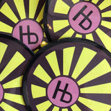 Hermosa Beach SUNBEAMS - Sticker