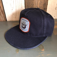 SMOKEY BEAR / PREVENT WILDFIRES - 5 Panel Low Profile Style Dad Hat - Navy