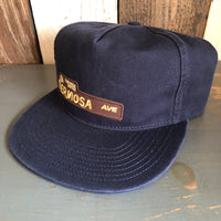 Hermosa Beach HERMOSA AVE - 5 Panel Low Profile Style Dad Hat - Navy
