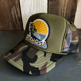Hermosa Beach FIESTA Trucker Hat - Camouflage/Olive