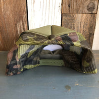 Hermosa Beach LIFEGUARD TOWER  Trucker Hat - Camouflage/Olive