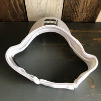 Hermosa Beach HERMOSA AVE Sun Visor Cool Comfort Performance Polyester Cool Mesh - White
