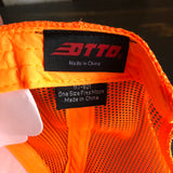 Hermosa Beach LIFEGUARD TOWER - 5 Panel Mid Profile Mesh Back Trucker Hat - Neon Orange