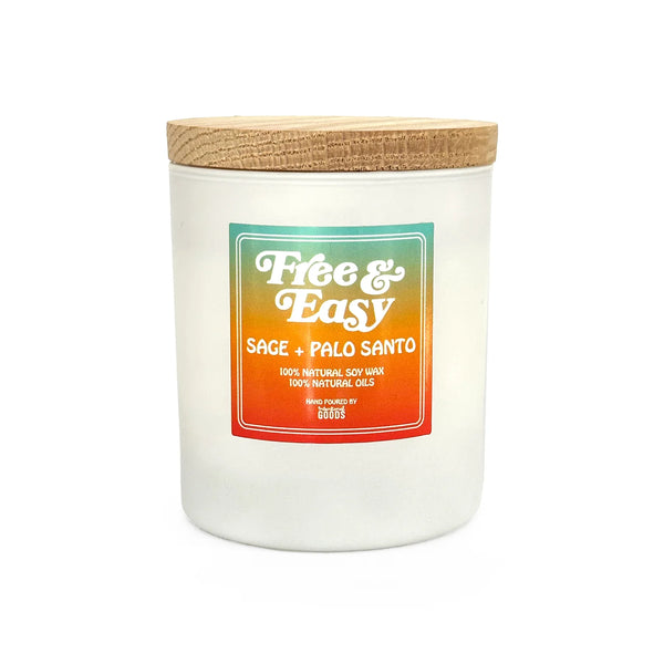 Free & Easy X Intentional Goods LA :: SAGE + PALO SANTO CANDLE