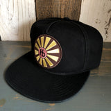 Hermosa Beach SUNBEAMS 5 Panel Low Profile Style Dad Hat - Black