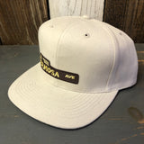 Hermosa Beach HERMOSA AVE 6 Panel Mid Profile Baseball Cap  - Brushed Bull Denim