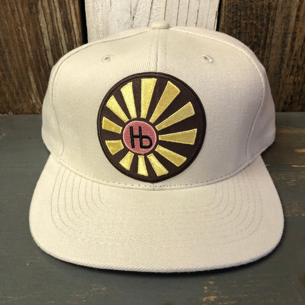 Hermosa Beach SUNBEAMS 6 Panel Mid Profile Baseball Cap  - Brushed Bull Denim