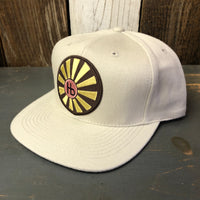 Hermosa Beach SUNBEAMS 6 Panel Mid Profile Baseball Cap  - Brushed Bull Denim