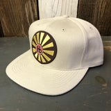 Hermosa Beach SUNBEAMS 6 Panel Mid Profile Baseball Cap  - Brushed Bull Denim
