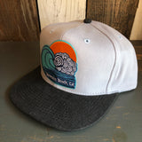 Hermosa Beach TUBULAR 6 Panel Mid Profile Baseball Cap - Brushed Bull Denim