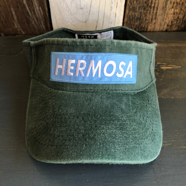 Hermosa Beach SUPREME "FLEX" Sun Visor - Dark Green