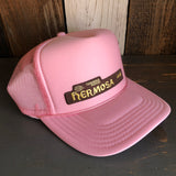 Hermosa Beach HERMOSA AVE High Crown Trucker Hat - Pink