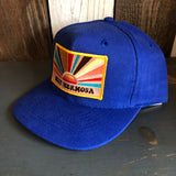 Hermosa Beach MUY HERMOSA 6 Panel Mid Profile Baseball Cap - Royal Blue