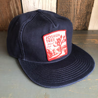 JOSHUA TREE NATIONAL PARK - 5 Panel Low Profile Style Dad Hat - Navy
