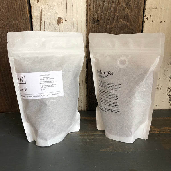 Ardi - whole bean coffee by Bar Nine - 250g