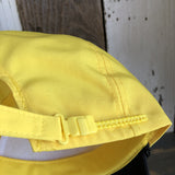 Hermosa Beach SUNBEAMS 5 Panel High Crown Baseball Cap - Black/Yellow