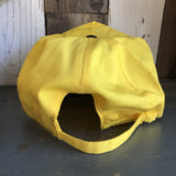 Hermosa Beach SUNBEAMS 5 Panel High Crown Baseball Cap - Black/Yellow